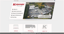 Desktop Screenshot of krukenmeier-fahrzeugbau.de